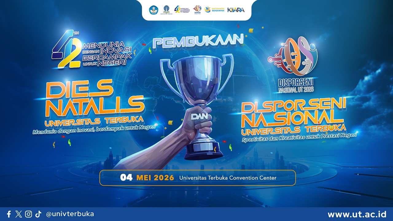 Pembukaan DISPORSENI dan DIES UT Tahun 2026