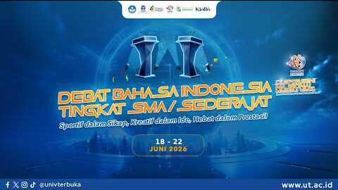 Final Debat Bahasa Indonesia Tingkat SMA/Sederajat