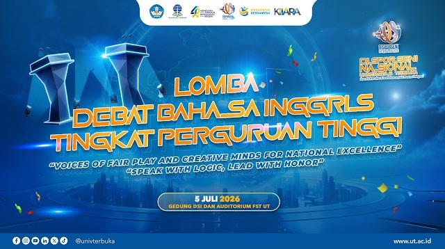 Final Lomba Debat Bahasa Inggris Perguruan Tinggi