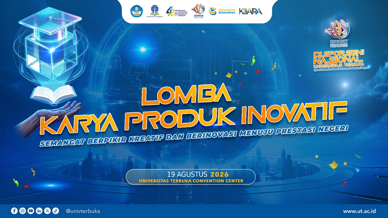 Lomba Produk Inovatif – Disporseni Nasional Universitas Terbuka 2026