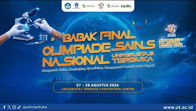 Final Lomba Olimpiade Sains – Disporseni Nasional UT 2026
